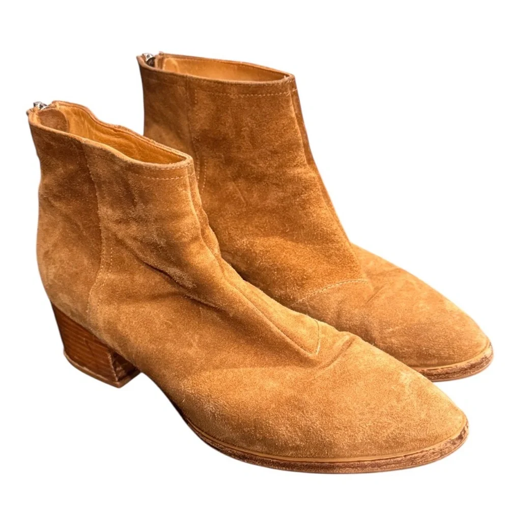 Rag & bone Tan Suede Ankle Boots size 39
